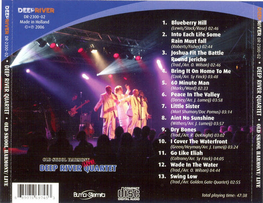 Deep River Quartet : Old Skool Harmony / Live (CD)