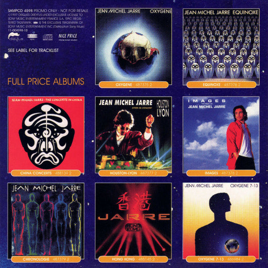 Jean-Michel Jarre : The Classic Jean Michel Jarre (CD, Comp, Promo)