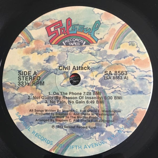 Civil Attack (2) : Civil Attack (LP, Album)