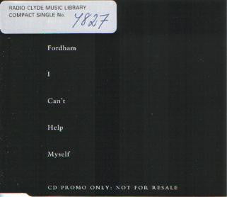 Julia Fordham : I Can't Help Myself (CD, Promo)