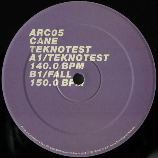 Cane : Teknotest (12")