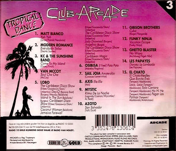 Various : Club Arcade 3 - Tropical Dance (CD, Comp)
