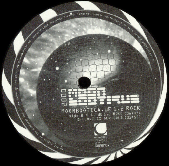 Moonbootica : We 1,2 Rock (12")
