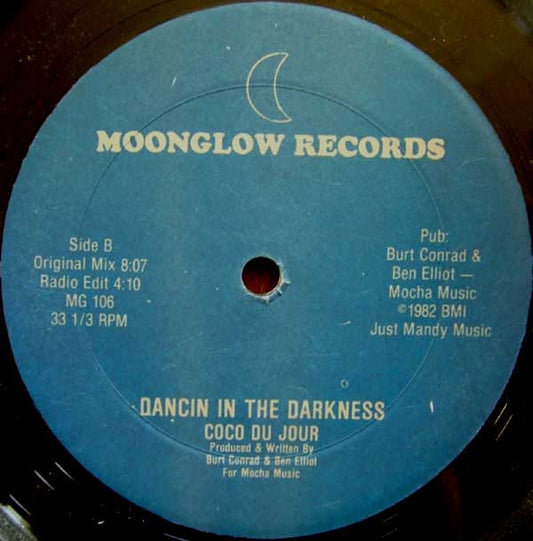 Coco De Jour : Dancin In The Darkness (12")