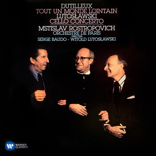 Henri Dutilleux, Witold Lutoslawski, Mstislav Rostropovich, Orchestre De Paris, Serge Baudo, Witold Lutoslawski : Tout Un Monde Lointain / Cello Concerto (CD, RE, RM)