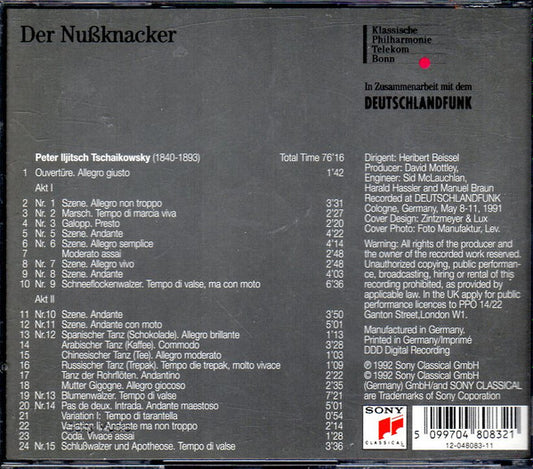 Klassische Philharmonie Bonn, Heribert Beissel : Der Nußknacker (CD)
