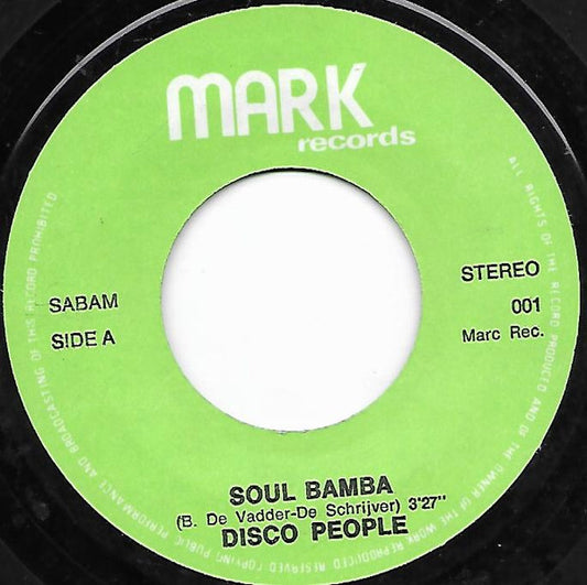 Disco People : Soul Bamba (7")