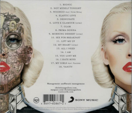 Christina Aguilera : Bionic (CD, Album)