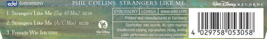 Phil Collins : Strangers Like Me (CD, Single)