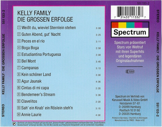 The Kelly Family : Die Großen Erfolge (CD, Comp)