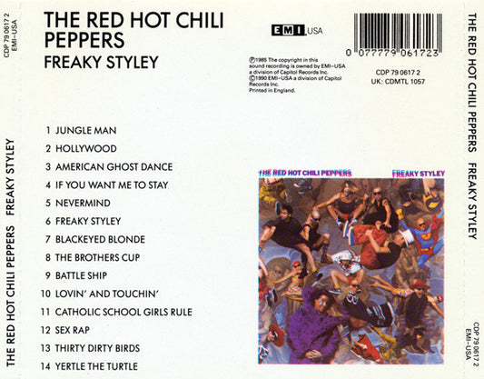 Red Hot Chili Peppers : Freaky Styley (CD, Album, RE, EMI)