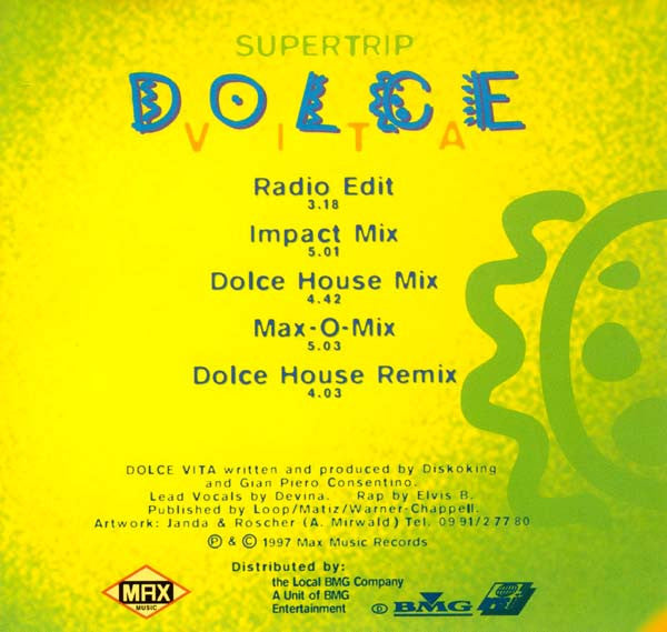 Supertrip : Dolce Vita (CD, Maxi)