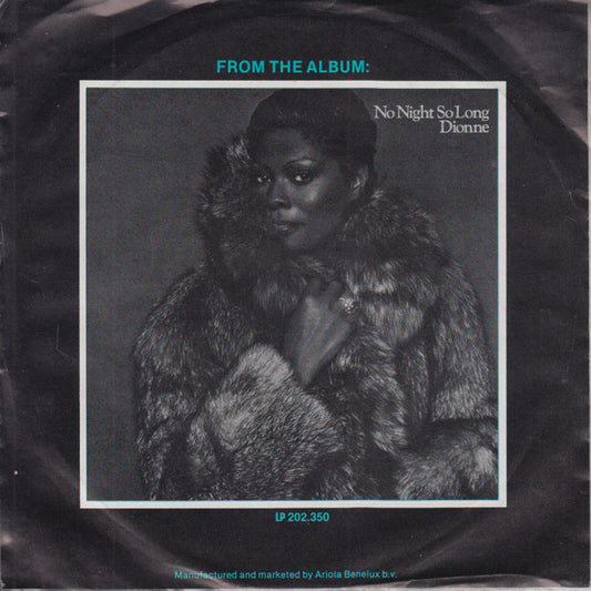 Dionne Warwick : No Night So Long (7")