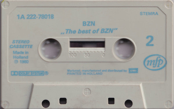 BZN : The Best Of BZN (Cass, Comp, M/Print, RE, Dol)