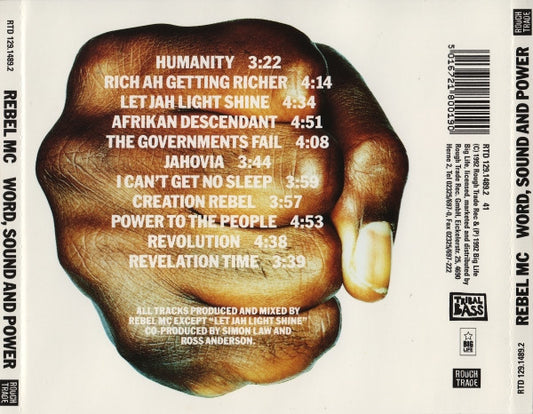 Rebel MC : Word, Sound And Power (CD, Album)
