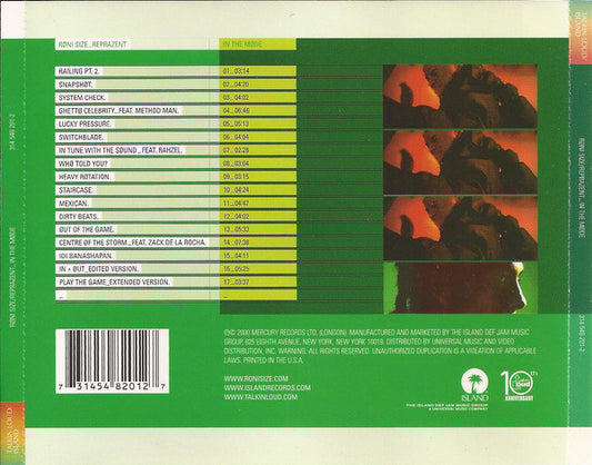 Roni Size / Reprazent : In The Møde (CD, Album)