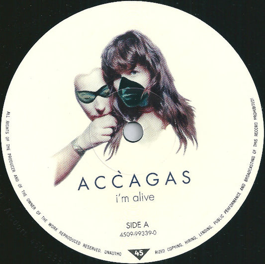 Accagas : I'm Alive (12", Maxi)