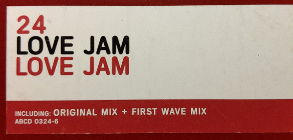 Love Jam : Love Jam (12")
