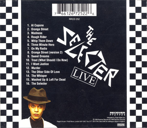 The Selecter : Live - I Want Justice (CD, Album)