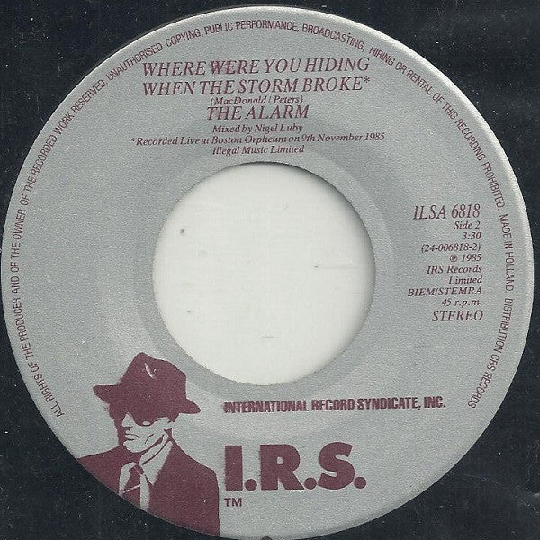 The Alarm : Spirit Of '76 (7", Single)