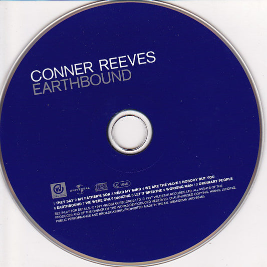 Conner Reeves : Earthbound (CD, Album)