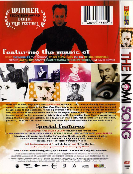 Klaus Nomi : The Nomi Song - The Klaus Nomi Odyssey (DVD-V, NTSC)