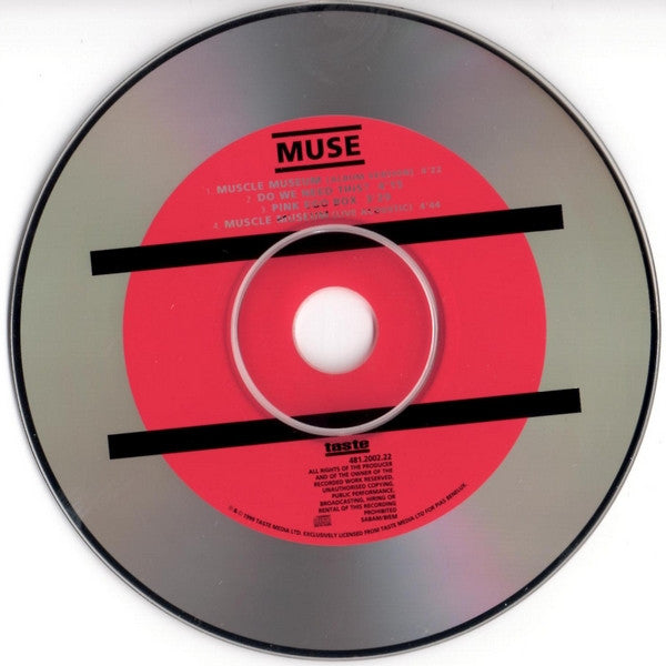 Muse : Muscle Museum (CD, Single, CD1)