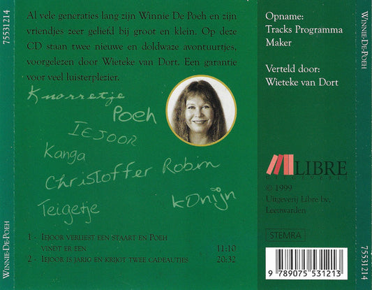 Wieteke van Dort : Winnie De Poeh (CD)