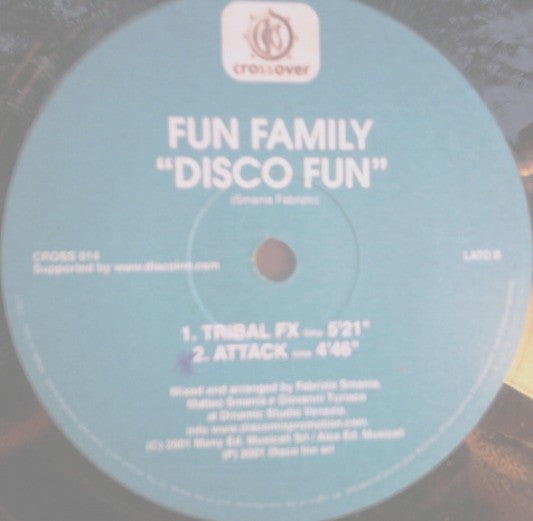 Fun Family : Disco Fun (12")