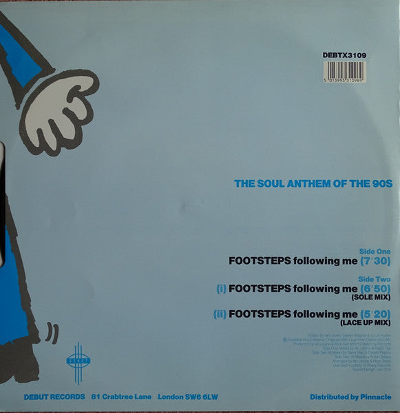 Frances Nero : Footsteps Following Me (12")