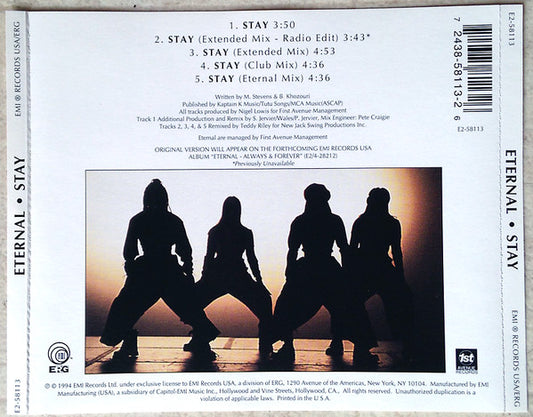 Eternal (2) : Stay (CD, Maxi)