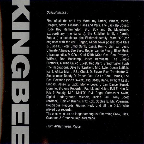 King Bee : Royal Jelly (CD, Album)