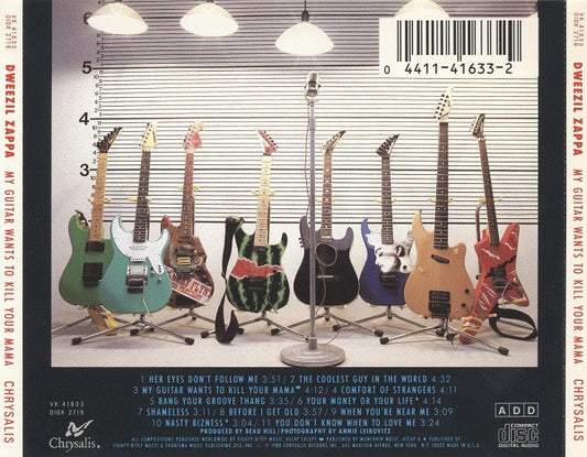 Dweezil Zappa : My Guitar Wants To Kill Your Mama... (CD, Album)