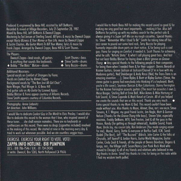 Dweezil Zappa : My Guitar Wants To Kill Your Mama... (CD, Album)