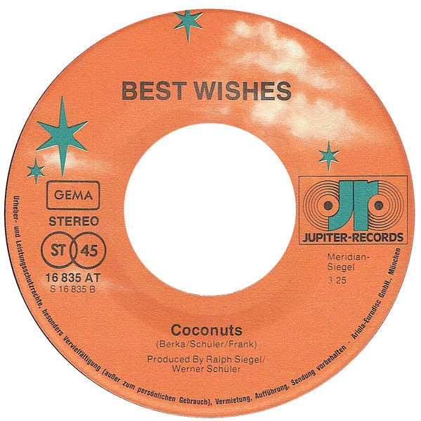 Best Wishes : Brasilo Brasila (7", Single)