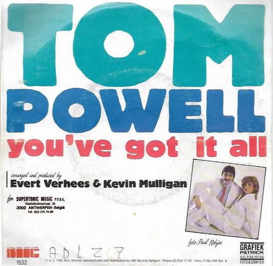 Tom Powell : You've Got It All (7")