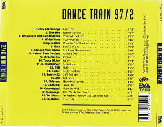 Various : Dance Train '97 Vol. 2 (CD, Comp, Blu)