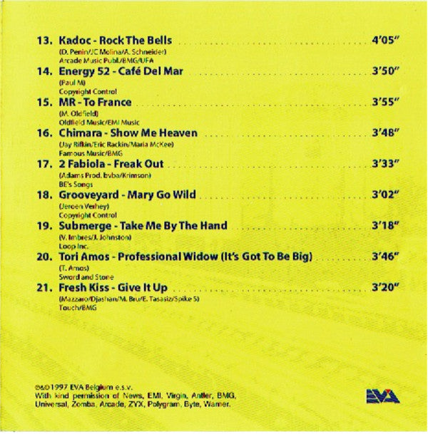 Various : Dance Train '97 Vol. 2 (CD, Comp, Blu)