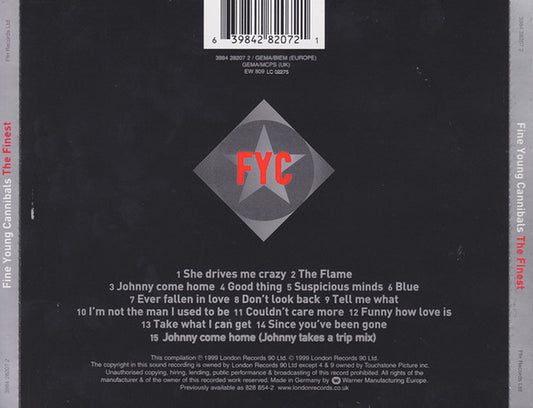 Fine Young Cannibals : The Finest (CD, Comp, RE)