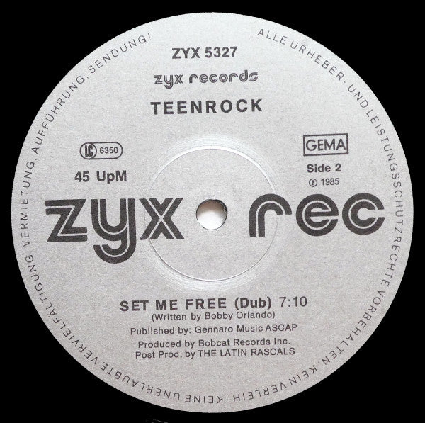 Teen-Rock : Set Me Free (12")