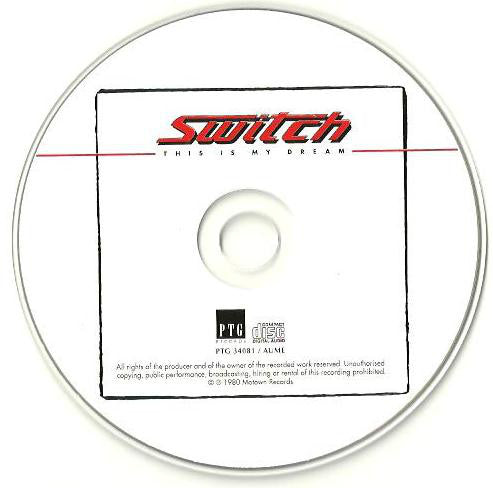 Switch (6) : This Is My Dream (CD, Album, RE, RM)