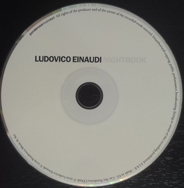 Ludovico Einaudi : Nightbook (CD, Album)