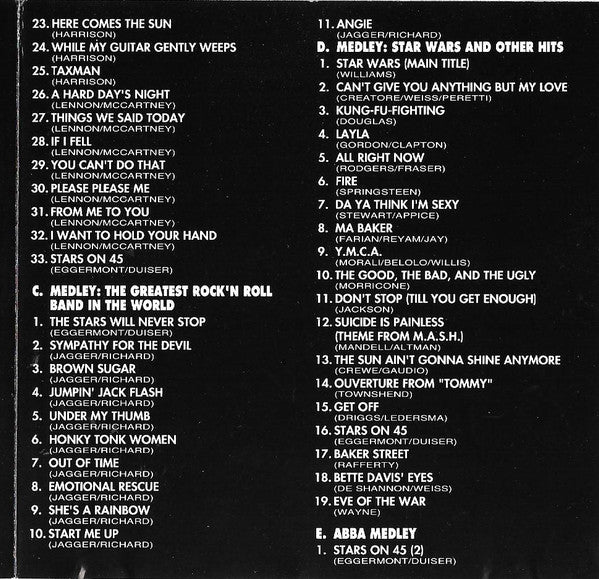 Stars On 45 : The Very Best Of (CD, Comp)