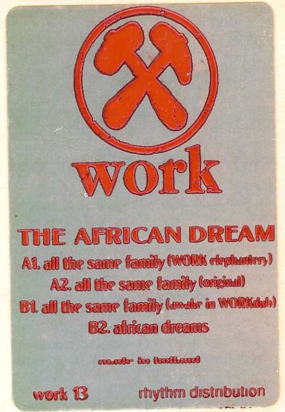The African Dream : All The Same Family (12")
