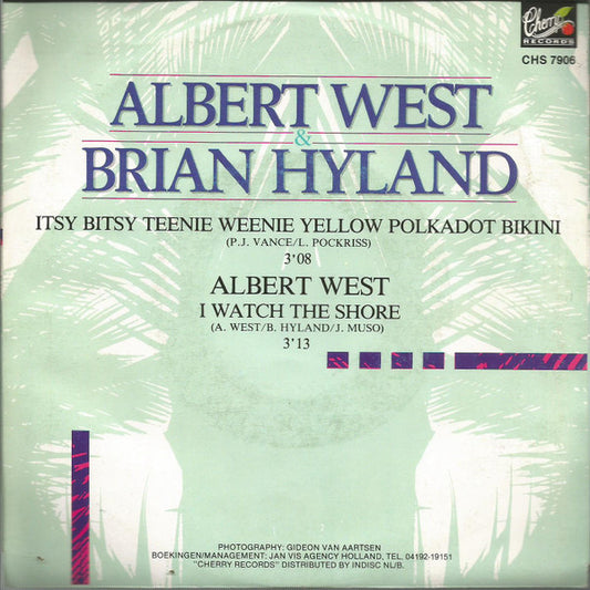 Albert West & Brian Hyland : Itsy Bitsy Teenie Weenie Yellow Polkadot Bikini (7", Single)