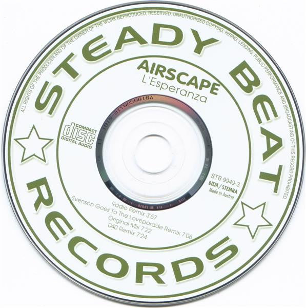 Airscape : L'Esperanza (CD, Maxi)