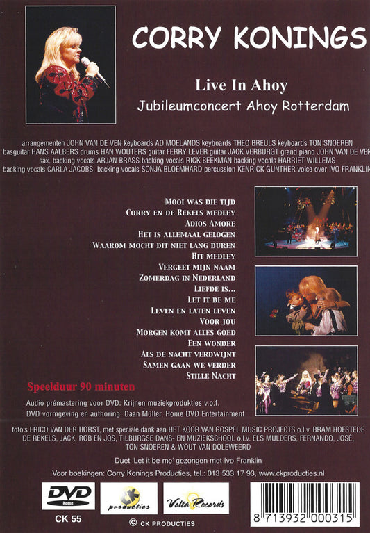 Corry Konings : Live In Ahoy (DVD-V)