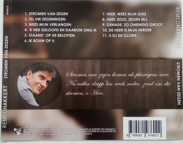 Remco Hakkert & Centre Gospel Choir : Stromen Van Zegen (CD, Album)