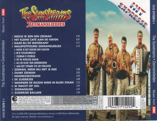 The Sunstreams : Zeemansliedjes (CD, Album)