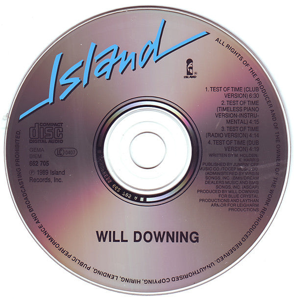 Will Downing : Test Of Time (CD, Maxi)